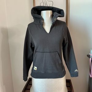 Tracksmith Hoodie Sz XS woman’s black (n102)